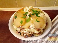 Фото к рецепту: Запеканка из рубленой говядины с картофелем
