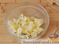 Фото приготовления рецепта: Запеченный картофель, фаршированный сыром фета - шаг №6