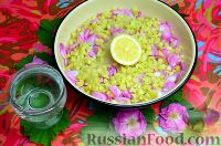 Фото приготовления рецепта: Варенье из лепестков роз и имбиря (на зиму) - шаг №7