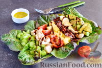 Фото приготовления рецепта: Кобб-салат с куриной грудкой - шаг №8