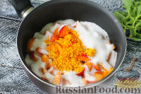 Фото приготовления рецепта: Абрикосово-апельсиновый джем (на зиму) - шаг №5