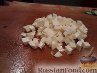 Фото приготовления рецепта: Слоёные палочки-спиральки с ветчиной и сыром - шаг №11