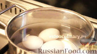 Фото приготовления рецепта: Картофельный салат с яйцами - шаг №3