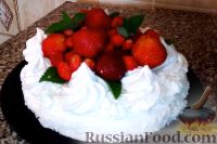Фото приготовления рецепта: Торт "Павлова" - шаг №11