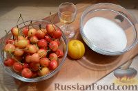 Фото приготовления рецепта: Варенье из белой черешни, с лимоном - шаг №1