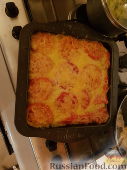 Фото приготовления рецепта: Пирог "Зебра" на кефире и сливочном масле - шаг №4