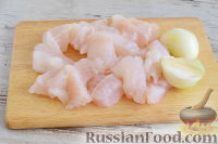Фото приготовления рецепта: Котлеты из рыбного филе, с овсяными хлопьями - шаг №2