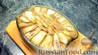 Фото приготовления рецепта: Торт из баклажанов, с курицей и рисом (запеченный в духовке) - шаг №13