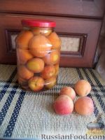 Фото к рецепту: Компот из абрикосов ускоренным способом (без стерилизации)