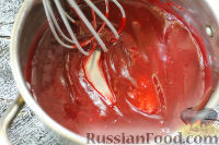 Фото приготовления рецепта: Персики гриль с малиновым соусом - шаг №6