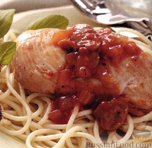 Рецепт Курица по-итальянски (Каччиаторе)