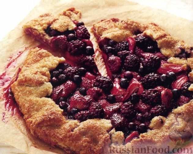 Инструкция по приготовлению Финский пирог с ягодами