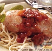 Фото к рецепту: Курица по-итальянски (Каччиаторе)
