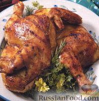 Фото к рецепту: Пикантная курица с горчицей