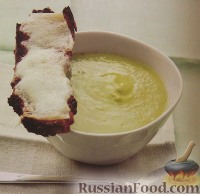 Фото к рецепту: Суп-пюре из спаржи