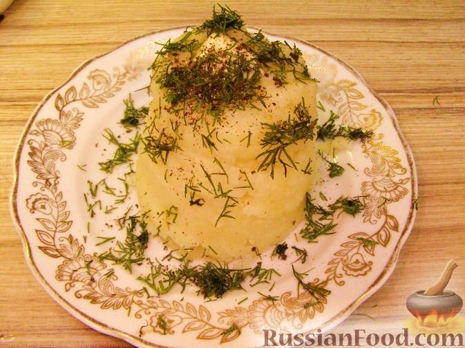 Рецепт Картофельное пюре с желтком
