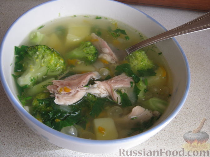 Сырный суп с брокколи и курицей рецепт – Европейская кухня: Супы. «Еда»