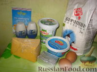 Фото приготовления рецепта: Сырные оладушки - шаг №1