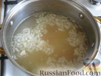 Фото приготовления рецепта: Суп из семги - шаг №4