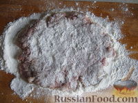 Фото приготовления рецепта: Бризоль из свинины - шаг №3