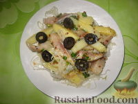 Фото к рецепту: Салат "Зимний" с сельдью