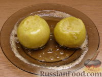 Фото приготовления рецепта: Яблоки, запеченные в микроволновке - шаг №4