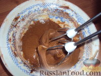 Фото приготовления рецепта: Шоколадный фондан - шаг №4