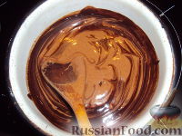 Фото приготовления рецепта: Шоколадный фондан - шаг №5