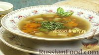 Фото приготовления рецепта: Постный суп с чечевицей - шаг №8