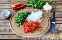 Фото приготовления рецепта: Баклажан-кебаб в духовке - шаг №4
