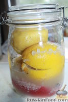 Фото приготовления рецепта: Солёные лимоны (маринад для курицы) - шаг №7