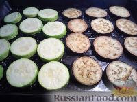 Фото приготовления рецепта: Запеченные баклажаны и кабачки, с помидорами и сыром - шаг №6