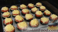 Фото приготовления рецепта: Баклажаны, запеченные с помидорами и сыром - шаг №5