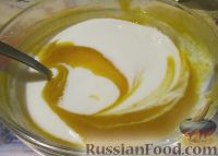 Фото приготовления рецепта: Диетическая персиковая панна-котта - шаг №6