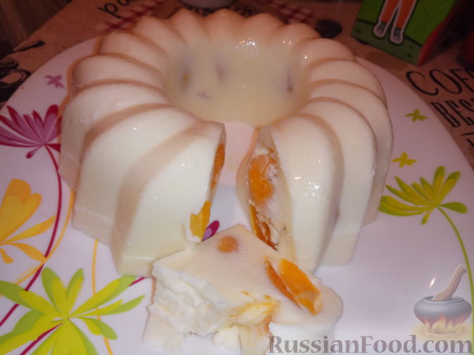 Рецепт творожного десерта с абрикосовым пюре для наслаждения вкусом