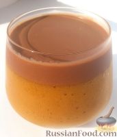 Фото приготовления рецепта: Яблочно-персиковое суфле с шоколадным кремом - шаг №8