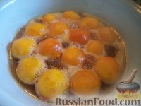 Фото приготовления рецепта: Варенье из персиков без кожицы (1-й способ) - шаг №9