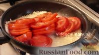 Фото приготовления рецепта: Баклажаны, запеченные с помидорами и сыром - шаг №9