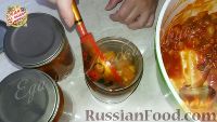 Фото приготовления рецепта: Лечо из кабачков и перца (на зиму) - шаг №3
