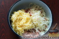 Фото приготовления рецепта: Котлеты из куриного фарша и картофеля, в грибном соусе - шаг №11