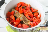 Фото приготовления рецепта: Пиева (узбекский луковый суп) - шаг №6
