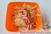 Фото приготовления рецепта: Мядзведзь (белорусская картофельная запеканка) - шаг №7