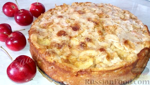 Рецепт классической шарлотки с яблоками