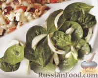 Фото к рецепту: Салат из шпината с фенхелем