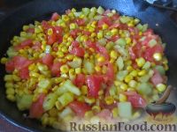 Фото приготовления рецепта: Ризони с кукурузой и овощами - шаг №7