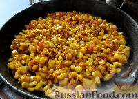 Фото приготовления рецепта: Ризони с кукурузой и овощами - шаг №8