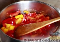 Фото приготовления рецепта: Лечо из перца и помидоров (на зиму) - шаг №6