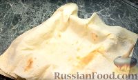 Фото приготовления рецепта: Пирог из лаваша с сыром, грибами и ветчиной - шаг №6