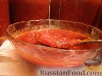 Фото к рецепту: Соус из помидоров на зиму