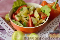 Фото к рецепту: Салат с физалисом